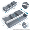 Расширяемый органайзер для ящиков для ножей